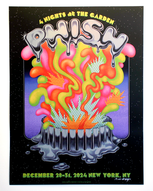 Phish NYE 2024 Poster